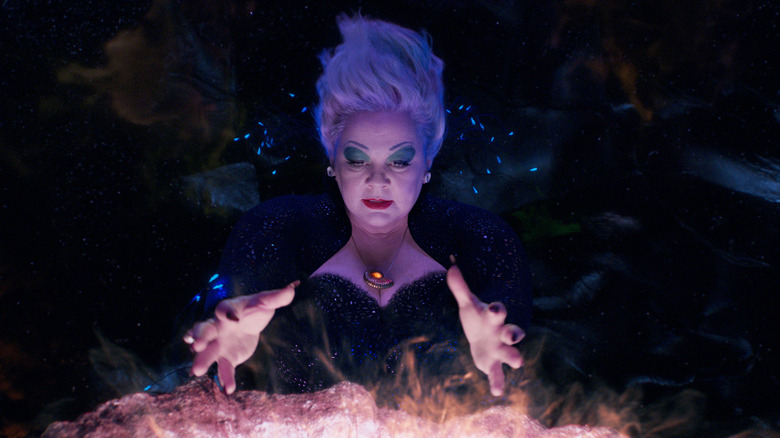 Ursula conjuring a spell