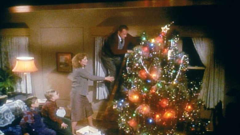 The Parker family and their tree.