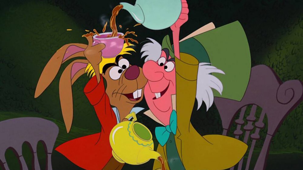 The Mad Hatter and March Hare, from Disney's Alice in Wonderland