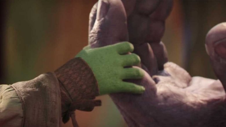 Gamora Thanos Avengers Infinity War