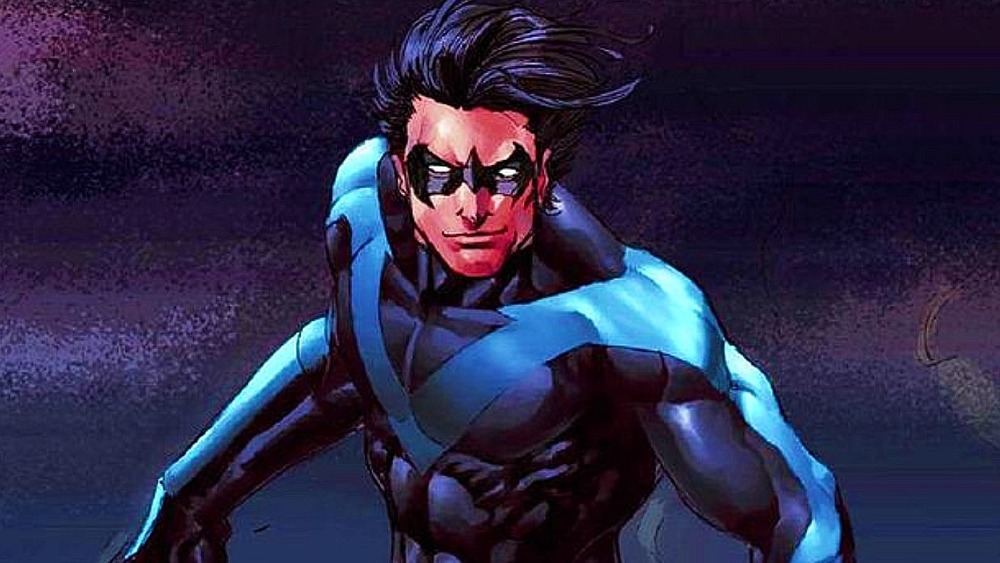 Nightwing smiling