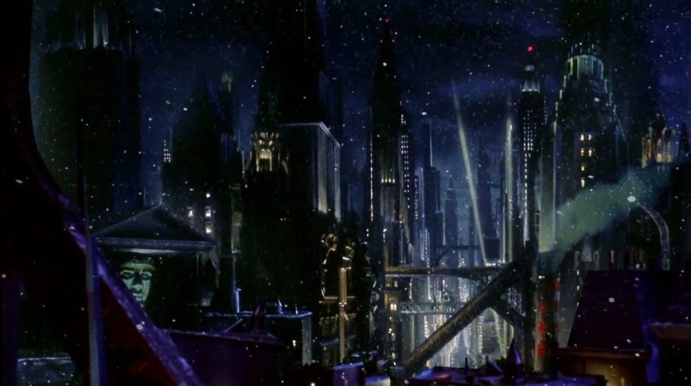 The Gotham skyline