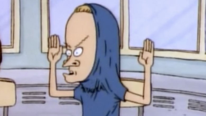 Beavis as the Great Cornholio