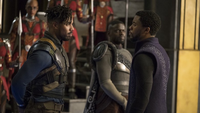 King T'Challa and Erik "Killmonger" Stevens