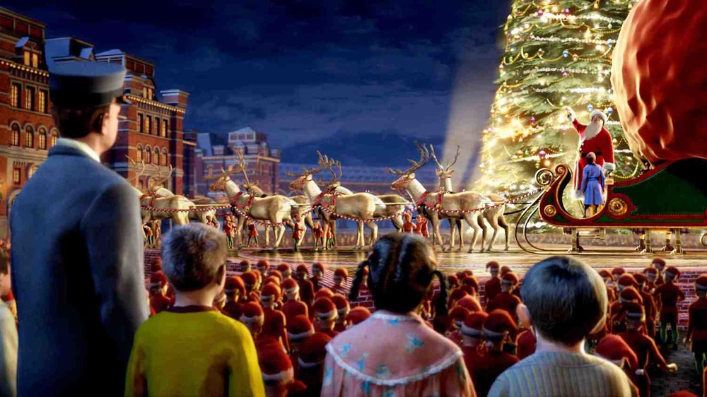 Santa in The Polar Express