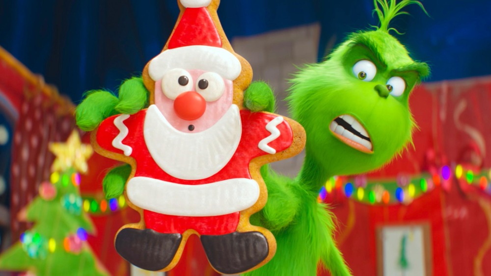 Benedict Cumberbatch's Grinch in the 2018 animated film