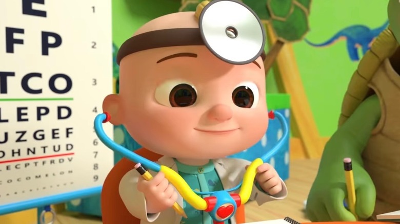 JJ playing doctor