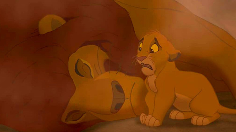 The Death of Mufasa from "The Lion King"