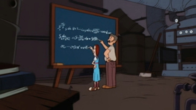 Hank and Gretchen doing math