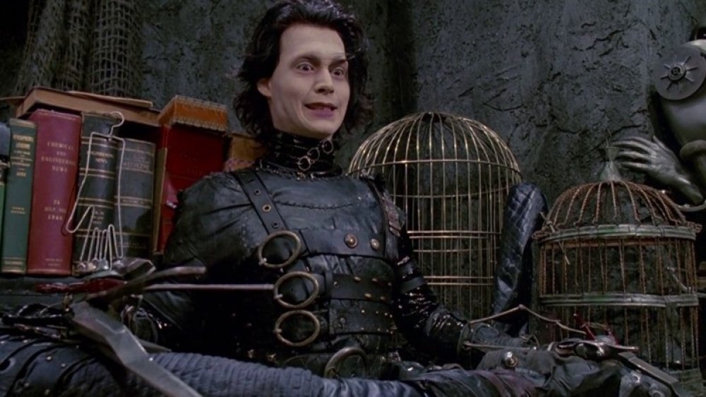 Scene from Edward Scissorhands