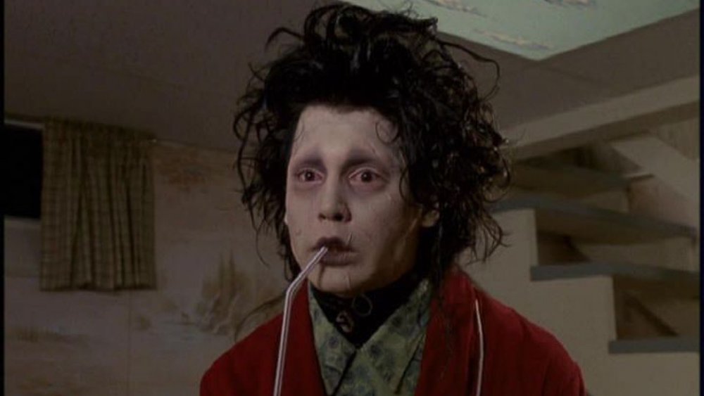 Scene from Edward Scissorhands