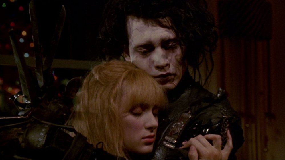 Scene from Edward Scissorhands