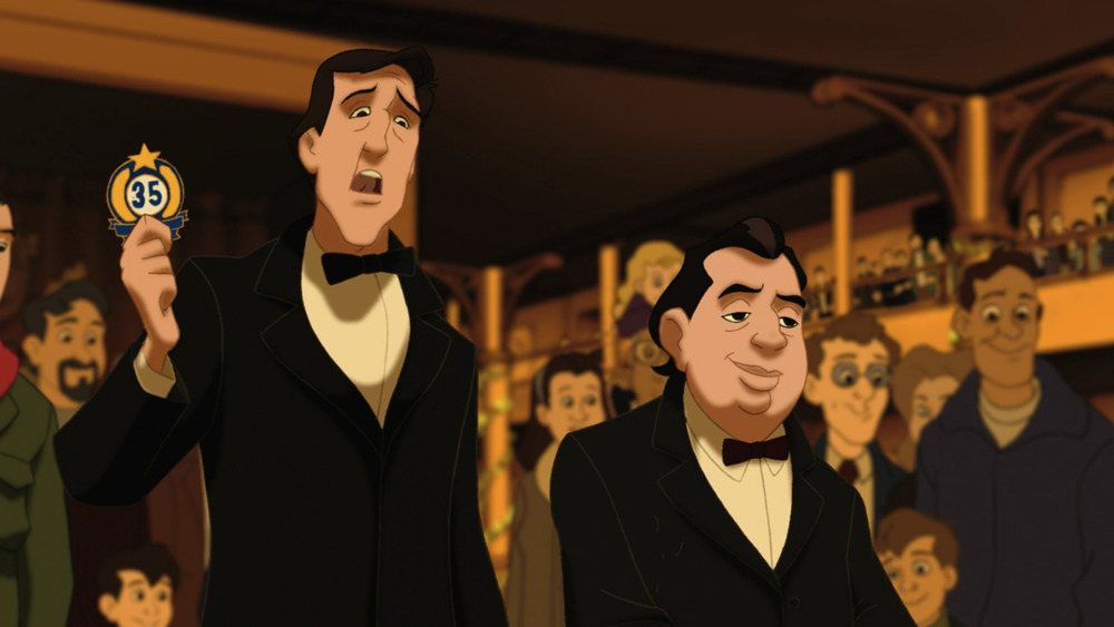 Mayor Dewey and Tom Baltezor in Eight Crazy Nights