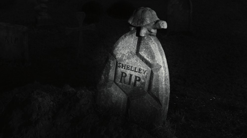 Shelley's tombstone in Frankenweenie