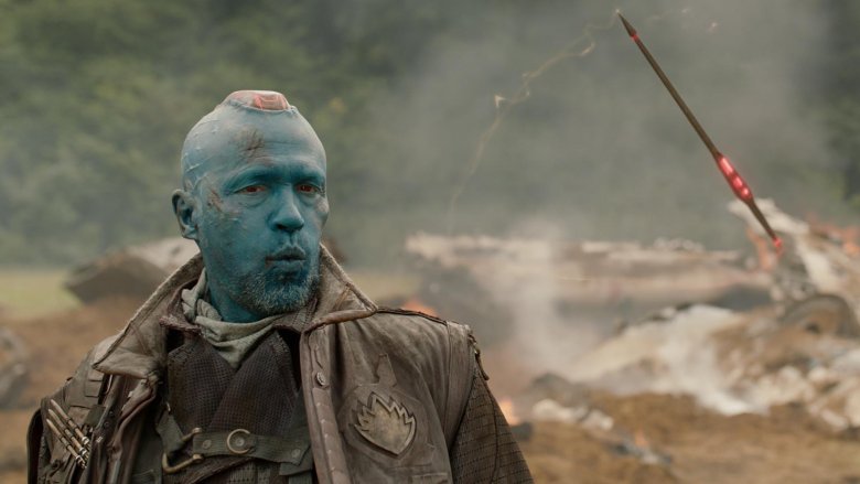 Yondu in the Guardians of the Galaxy with his arrow