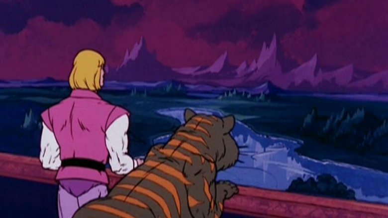 Prince Adam and Cringer from Masters of the Universe