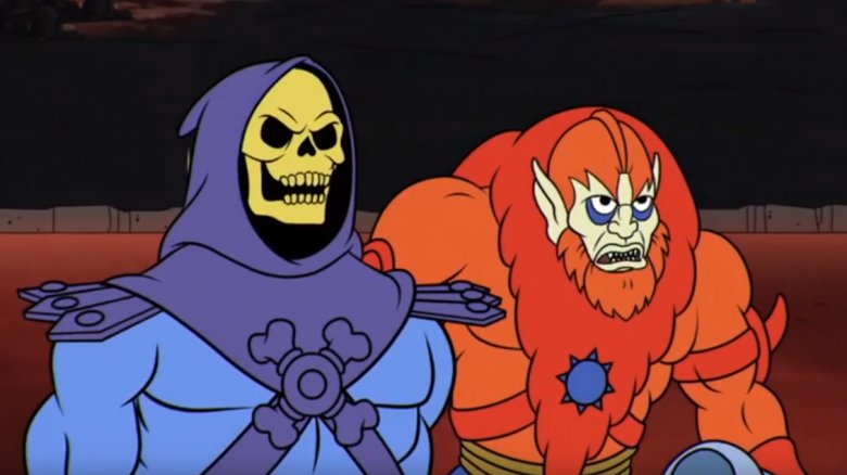 Skeletor and Beast-Man from Masters of the Universe