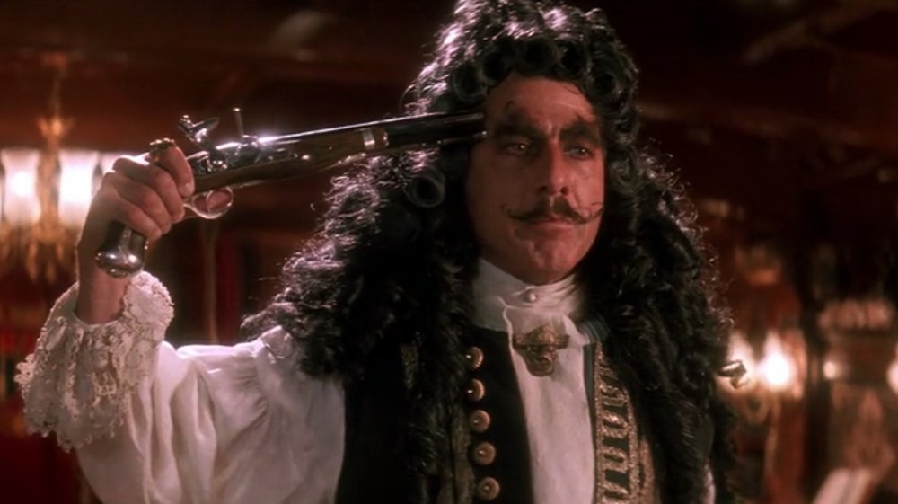 Dustin Hoffman as Captain Hook in Hook