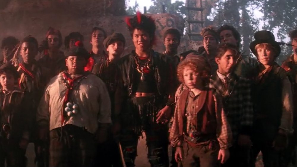 Rufio and the Lost Boys in Hook