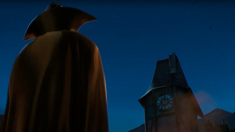 Mavis at the human town square in Hotel Transylvania