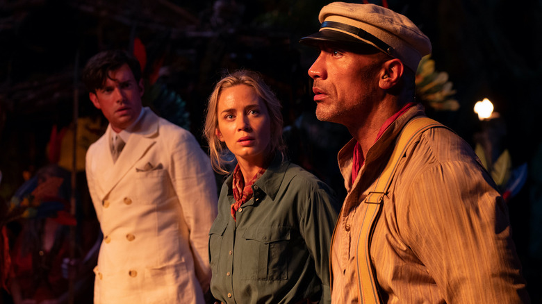 Whitehall, Blunt and Johnson in dire straits in Jungle Cruise