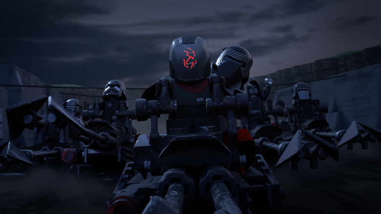 LEGO Knights of Ren riding