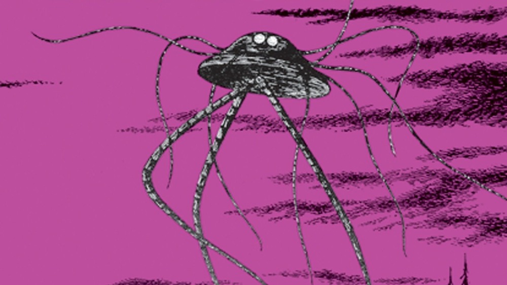 Edward Gorey's cover to The War of the Worlds by H.G. Wells