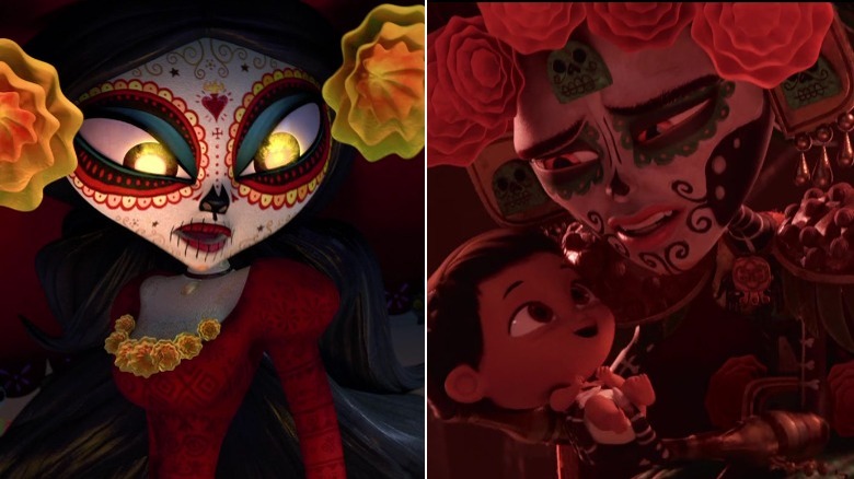 Maya and the Three La Muerte and Lady Micte