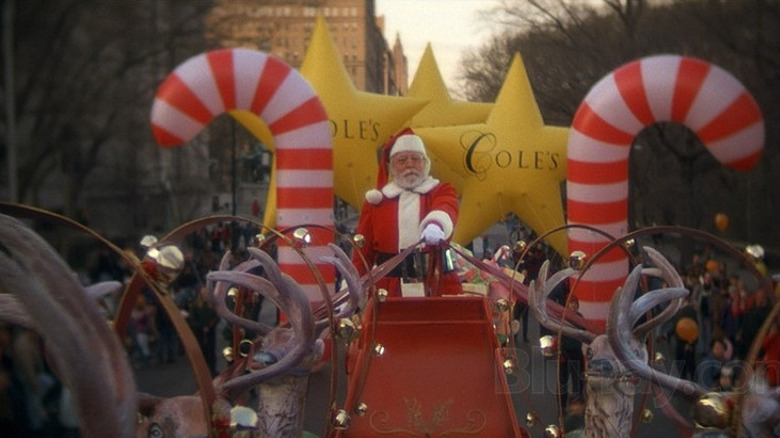 Miracle on 34th Street Kris riding in the parade