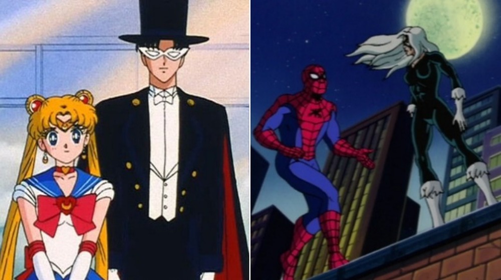 Sailor Moon and Spider-Man