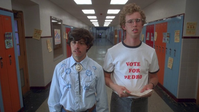 Efren Ramirez and Jon Heder in Napoleon Dynamite