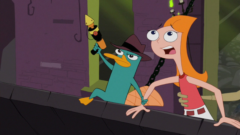 Perry helps Candace