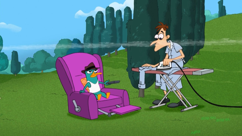 Perry and Doof have some downtime