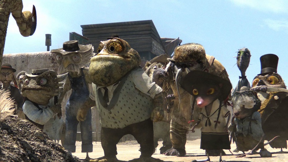 The critters of Rango