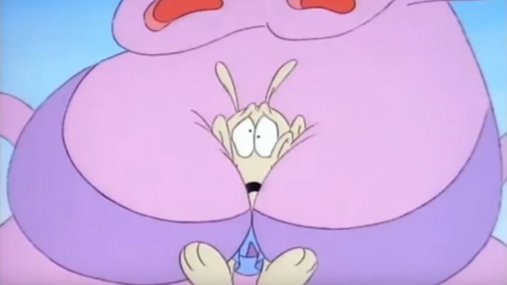 Rocko meets Gladys in "Sand in Your Navel"
