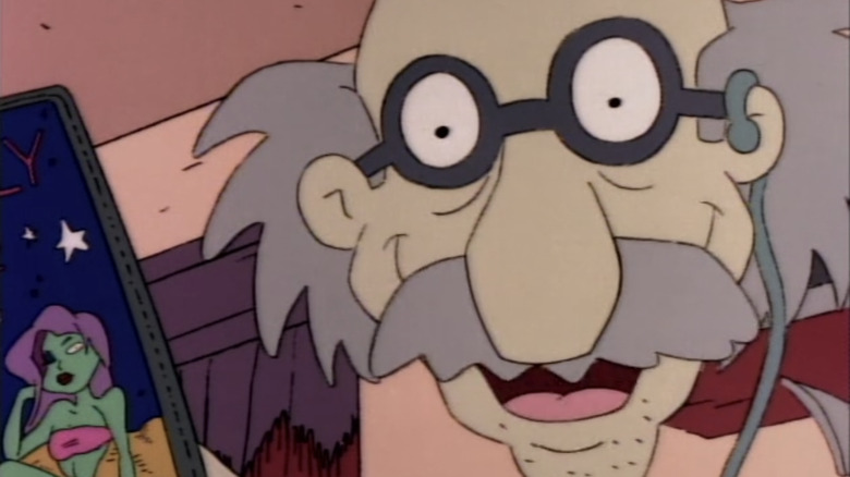 Grandpa Stu smiling in Rugrats