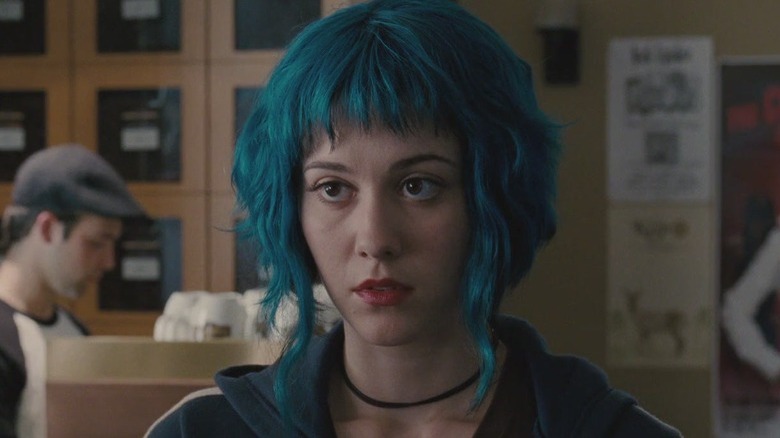 Ramona Flowers pausing awkwardly