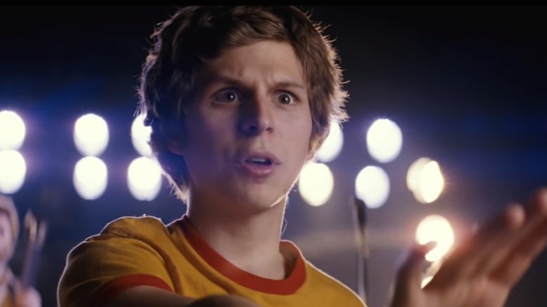 Scott Pilgrim fighting