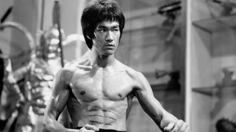 Bruce Lee scratched