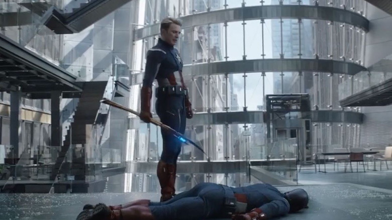 Steve Rogers eying his butt