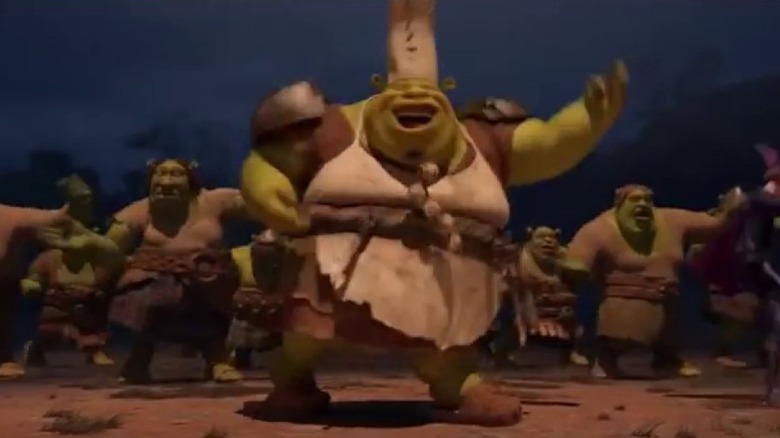 Cookie the ogre dancing