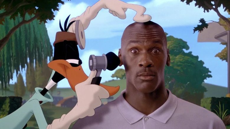 Michael Jordan in "Space Jam"