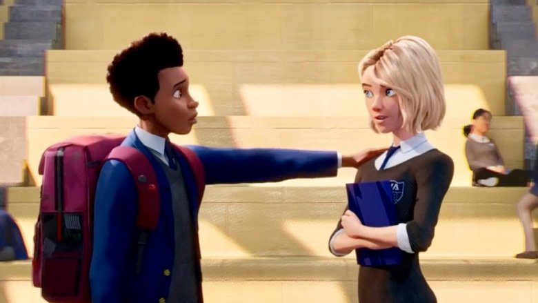 Miles Morales and Gwen Stacy