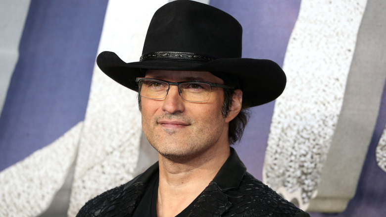 Robert Rodriguez smiles