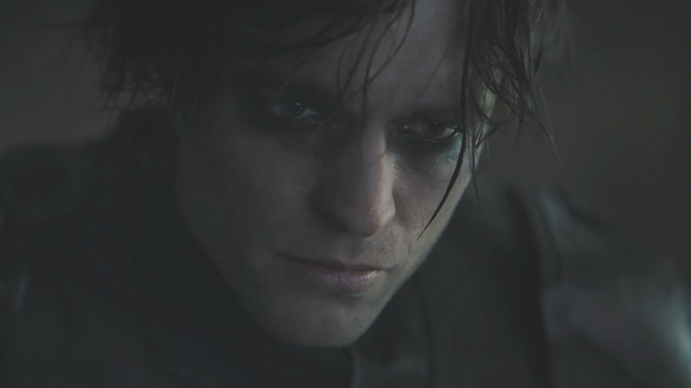 Emo Bruce Wayne staring