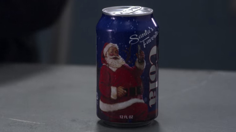 Santa cola can