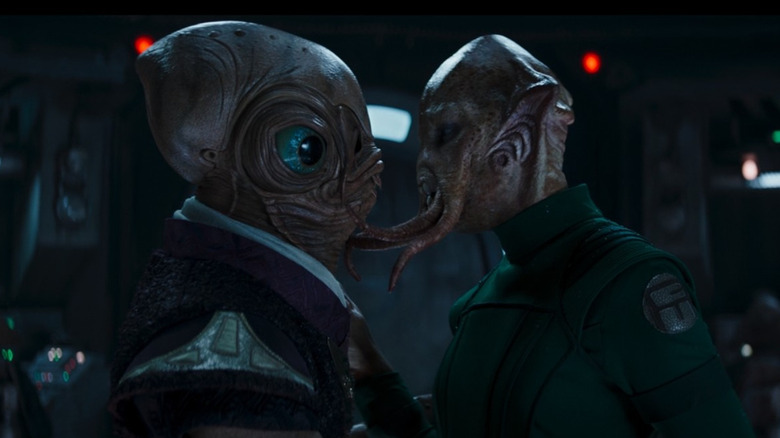 Mon Calamari and Quarren talking