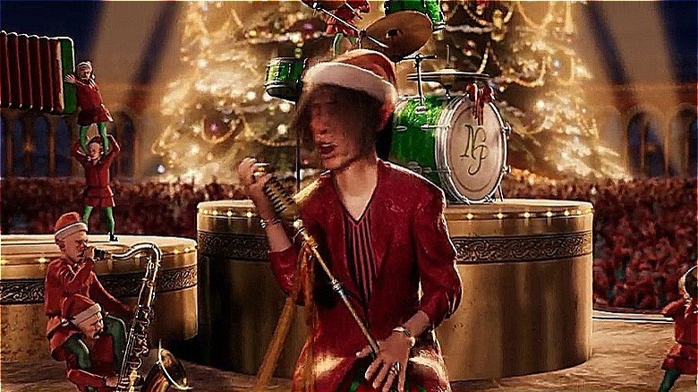 Steven Tyler as a singing elf