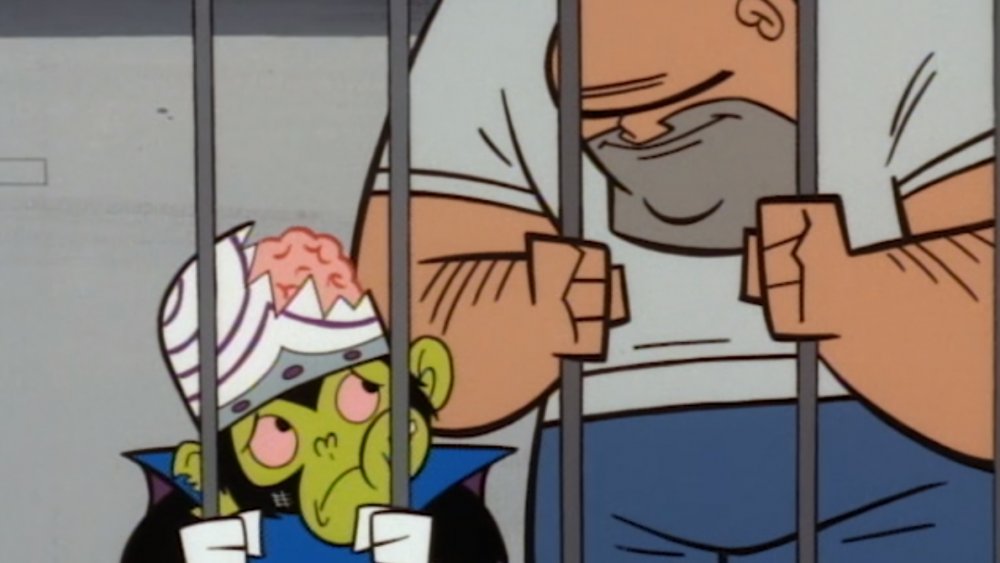 Mojo Jojo and an unnamed inmate in "Powerpuff Girls"