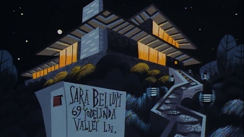 Miss Bellum's house in "Powerpuff Girls"